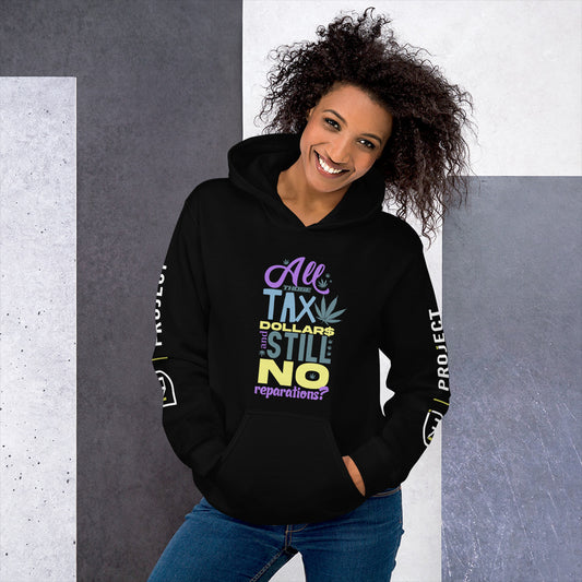 All those tax dollars and still no reparations? - Unisex Hoodie